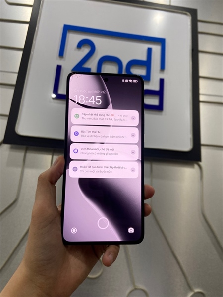 Điện thoại Xiaomi 14T - Chip Dimensity 8300 Ultra - Ram 12/256GB - 2 sim - Màu đen - Ngoại hình: 97% - Cấn góc, bể kính màn góc trên trái - Body 3