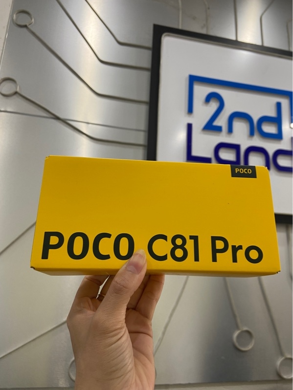 Điện thoại Xiaomi POCO C81 Pro - 4GB - 128GB - Bản quốc tế - Màu đen - Openbox
