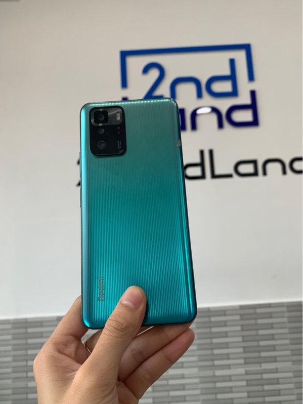 Điện thoại Xiaomi Poco X3 GT - Dimesity 1100 - 8GB/256GB - Màu xanh lưu ly - Ngoại hình: 97% - Phản quang góc dưới, màn linh kiện, không hỗ trợ app ngân hàng - Body