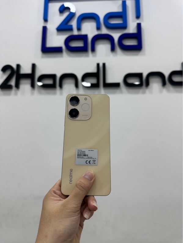 Điện thoại Xiaomi Realme Note 70 - RMX5313 - Ram 4/128 GB - Màu vàng cát - Ngoại hình 97% - Màn ám - Body