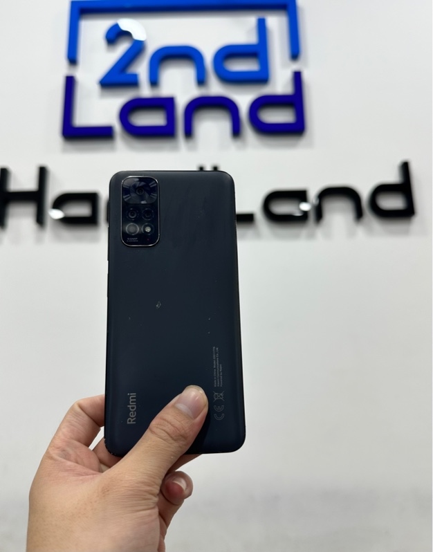Điện thoại Xiaomi Redmi Note 11 - CPU Snapdragon 680 - Ram 8/128GB - Đã thay pin new - Màu xanh nhám - Ngoại hình 97% - Màn ám - Body