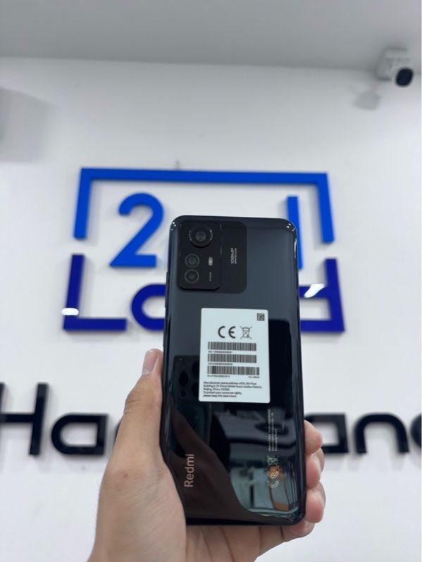 Điện thoại Xiaomi Redmi note 12S - chip helio g96 - 8/256gb - Màu đen - Pin thay 100% - Ngoại hình 97% - Màn lưu ảnh , viền trầy xước nhẹ, lưng trầy - body