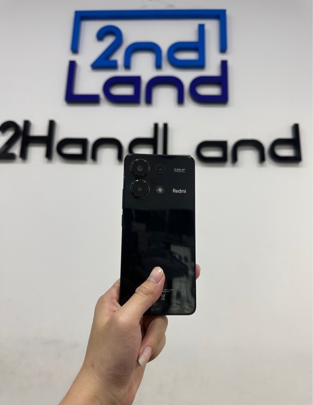 Điện thoại Xiaomi Redmi Note 13 - 8/128GB - Màu đen - Ngoại hình 97% - Đã thay màn linh kiện không vân tay - Body
