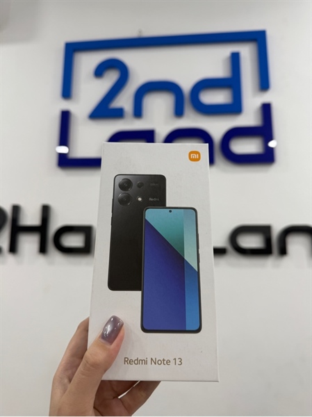 Điện thoại Xiaomi Redmi Note 13 - Snap 685 - 8/128GB - Bản quốc tế - Màu đen - Ngoại hình 98% - Kèm Box , sạc 33W