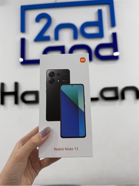 Điện thoại Xiaomi Redmi Note 13 - Snap 685 - 8/256GB - Màu đen - Ngoại hình 98% - Cam 1 đốm , cấn nhẹ 1 góc - Kèm Box , sạc zin 33W