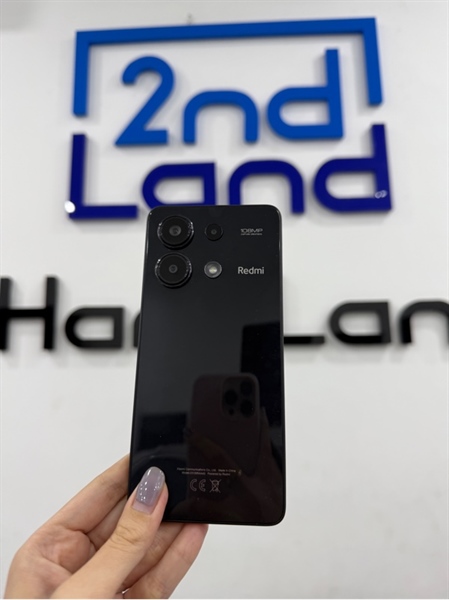 Điện thoại Xiaomi Redmi Note 13 - Snap 685 - 8/256GB - Màu đen - Ngoại hình 98% - Cam 1 đốm , cấn nhẹ 1 góc - Kèm Box , sạc zin 33W 1