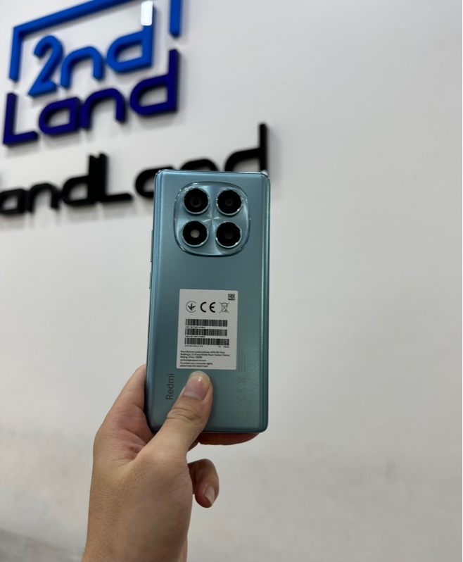 Điện thoại Xiaomi Redmi Note 14 Pro 4G - Model: 24116RACCG, Helio G100-Ultra - Bản quốc tế - Ram 8/256GB - Màu xanh - Ngoại hình 97% - Kèm box + Sạc