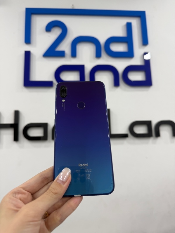 Điện thoại Xiaomi Redmi note 7 - Bản nội địa - Snapdragon 660 - 3/32GB - Màu xanh - Ngoại hình 97% - lưng trầy xước , hở lưng , màn ám hồng, , màn trầy nhiều - Body