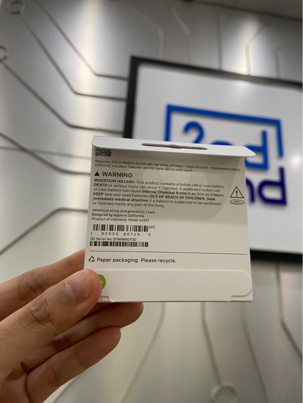 Định vị Apple Airtag 2 - Màu trắng - Newseal