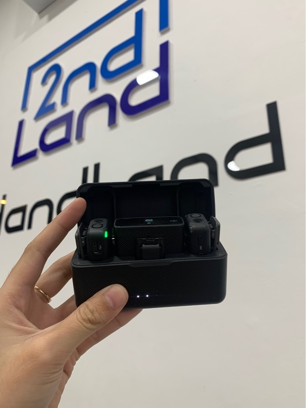 DJI Mic Mini 1 - Màu xám - Ngoại hình: 96% - Kèm dock sạc