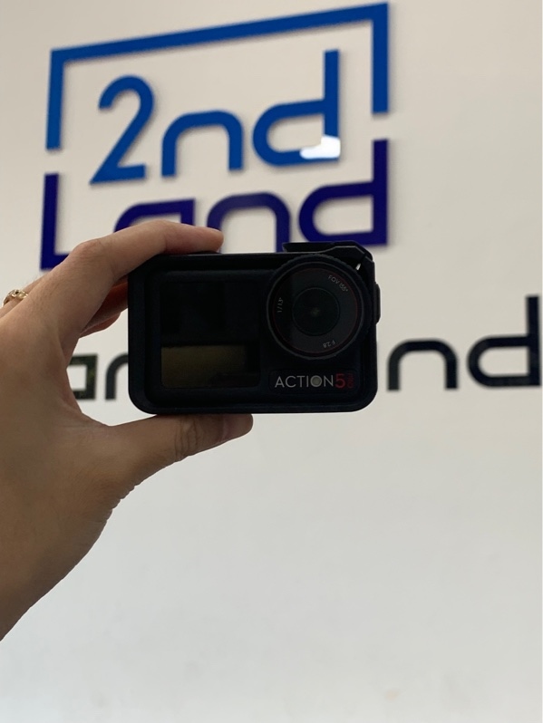 DJI osmo action 5 pro combo - Màu đen - Ngoại hình: 98% - Box, thiếu phụ kiện: ngàm nhỏ, ngàm cong, khoá ngàm