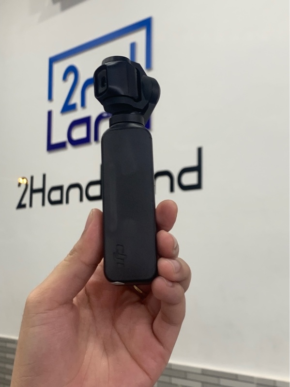 DJI Osmo Pocket 1 - Màu đen - Ngoại hình 97% - Kèm ốp + Cổng kết nối lightning
