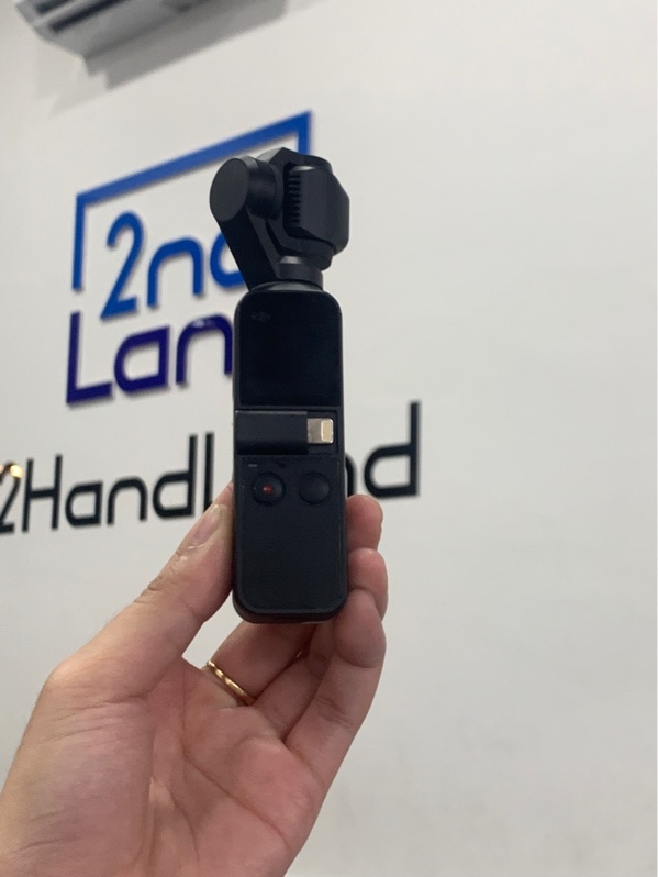 DJI Osmo Pocket 1 - Màu đen - Ngoại hình 97% - Kèm ốp + Cổng kết nối lightning