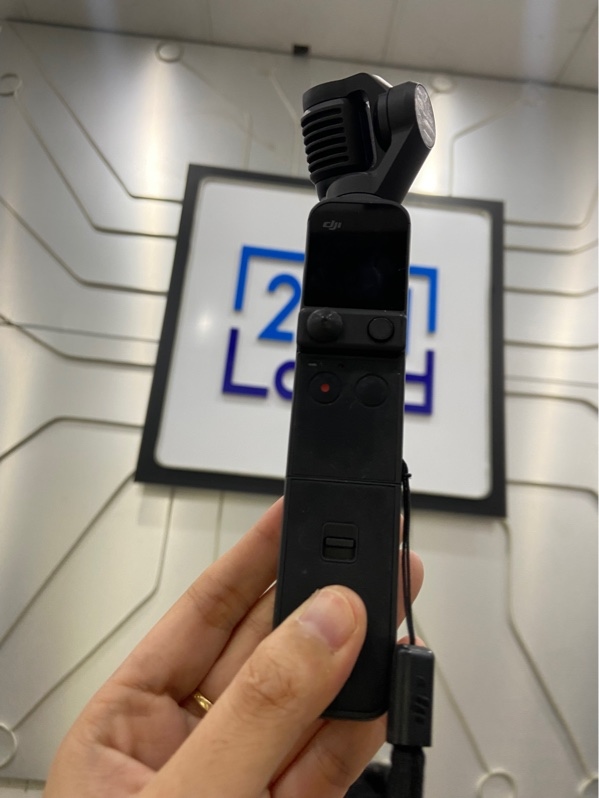 DJI Osmo Pocket 2 - Màu đen - Ngoại hình: 97.5% - Kèm tay cầm + ốp