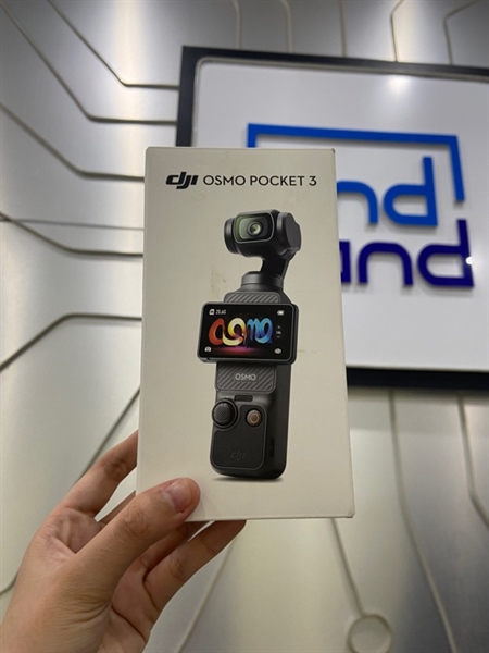 DJI Osmo Pocket 3 - Bản đơn - Màu đen - Ngoại hình: 98% - Lỗi Active - FullBox