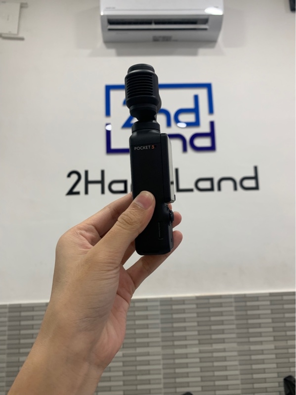 DJI osmo pocket 3 combo - Màu đen - Ngoại hình: 98% - Thiếu dây sạc + vỏ case - Kèm túi + thẻ 128gb