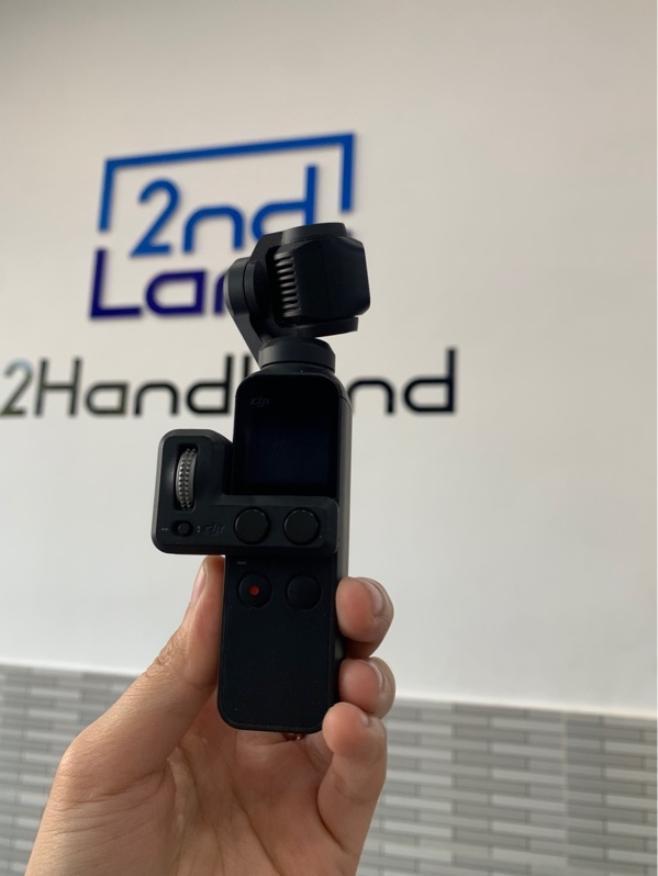 DJI Pocket 1 - Màu đen - Ngoại hình: 98% - Kèm hộp + mô đun điều khiển