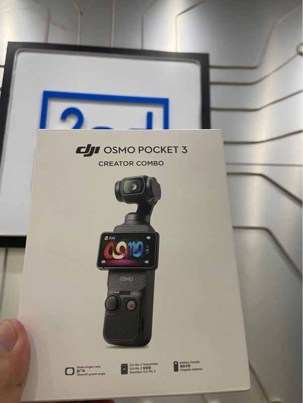 DJI Pocket 3 - Bản combo - Màu đen - Ngoại hình: 98% - FullBox