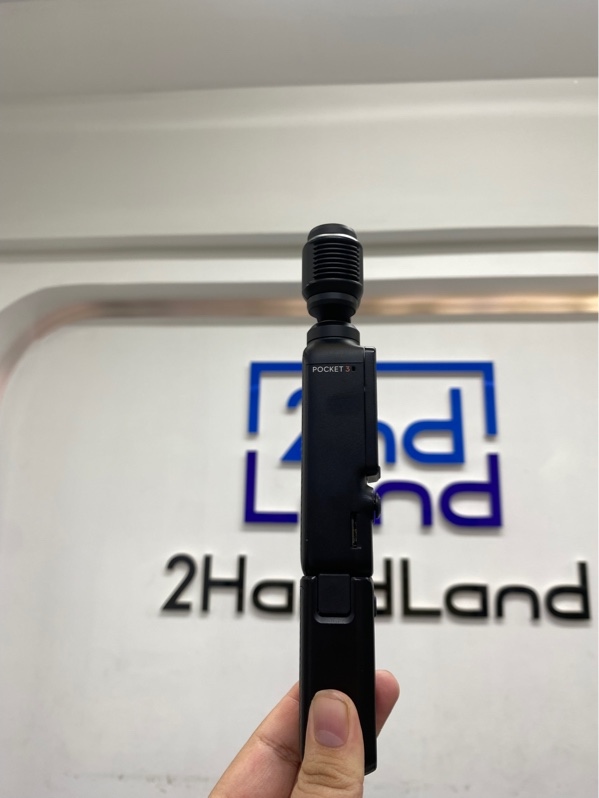 DJI Pocket 3 bản combo - Màu đen - Ngoại hình 98% - Thiếu cáp sạc, mic thu âm, dây đeo , trầy nhẹ - Body