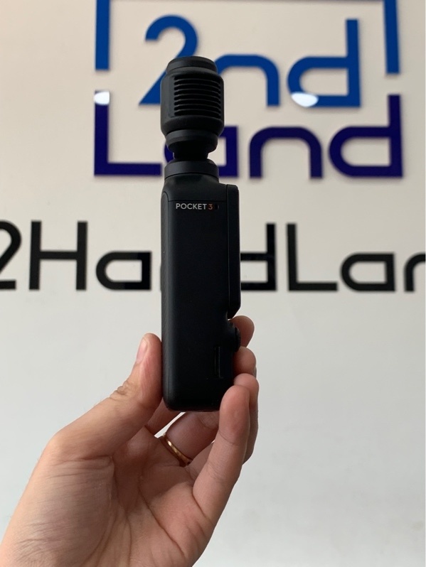 DJI pocket 3 - Màu đen - Ngoại hình: 98% - Kèm hộp + tripod