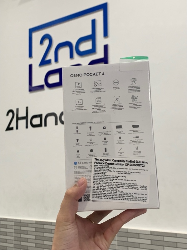 DJI pocket 4 creator combo - Màu đen - Newseal