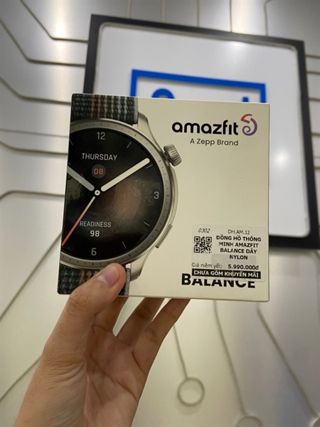 Đồng hồ Amazfit Balance /46mm - Màu xám - Ngoại hình: 97% - màn trầy - FullBox