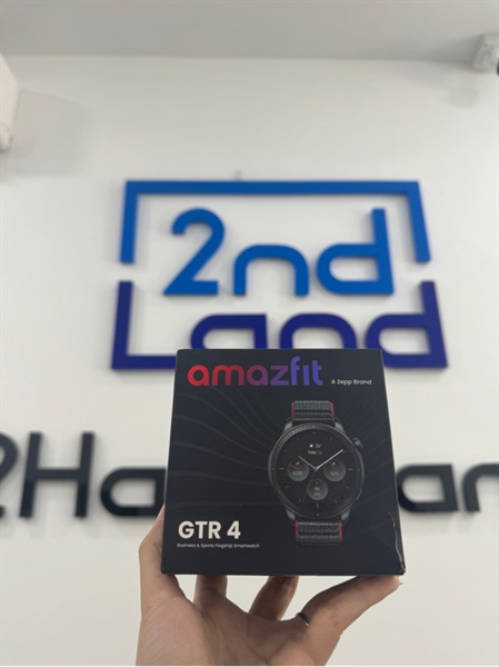 Đồng hồ Amazfit GTR 4 - Màu đen - Ngoại hình 98% - FullBox - Có sạc 3