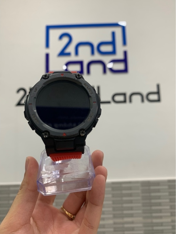 Đồng hồ Amazfit T-Rex Pro - 47mm - Màu đen - Ngoại hình: 96% - Kèm sạc + case