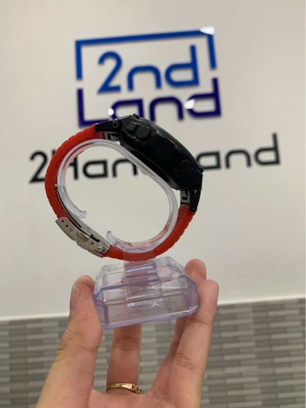 Đồng hồ Amazfit T-Rex Pro - 47mm - Màu đen - Ngoại hình: 96% - Kèm sạc + case