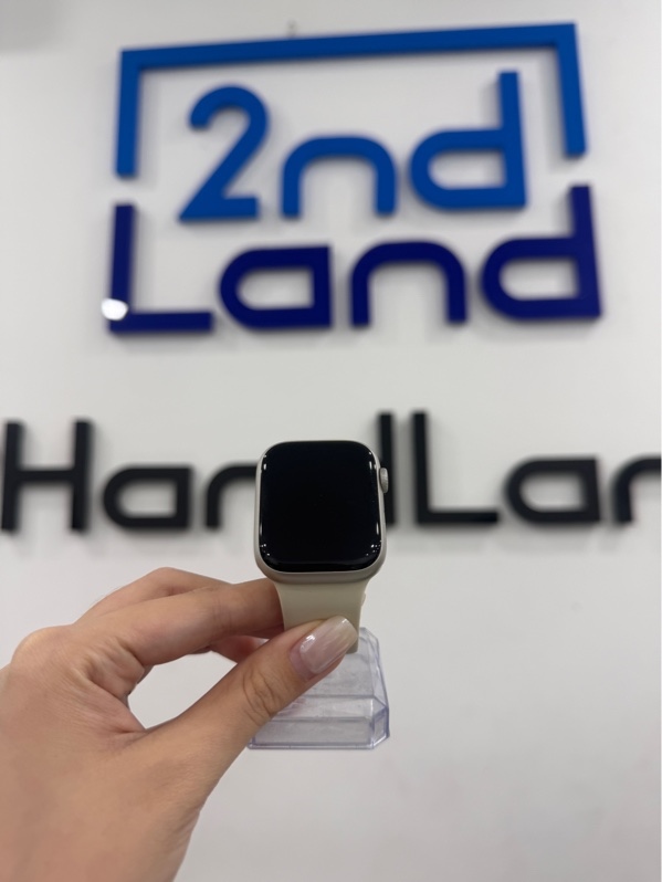 Đồng hồ Aplple watch series 7 - 45mm - VN/A - GPS - Màu starlight - Pin 94% - Ngoại hình 98% - Kèm sạc linh kiện