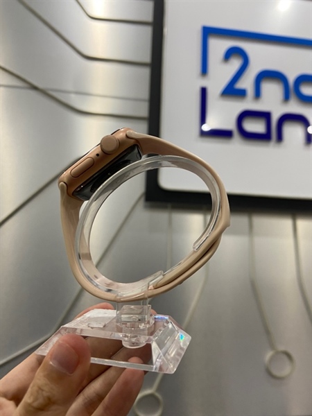 Đồng hồ Apple Watch SE Gen 1/40mm - A2351 - GPS - Pin 100% thay new - Màu hồng - Ngoại hình: 98% - Kèm sạc 2
