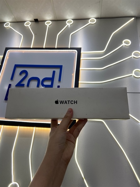 Đồng hồ Apple Watch Se Gen 1/44mm - LTE( Có hỗ trợ Esim) - Bản nhôm - Màu bạc - Pin 100% thay new - Ngoại hình: 97% - Màn xước, ép kính - FullBox 3