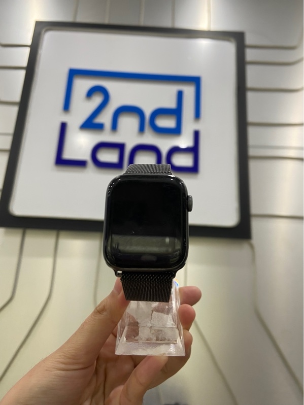 Đồng hồ Apple Watch Se Gen 1 - 44mm - VN/A - GPS - Pin 83% - Viền nhôm - Màu đen - Ngoại hình: 97% - Xước màn nhiều, mất phấn màn hình ở dưới trầy và cấn sườn, mặt sau bể kính - Body - Không bảo hành