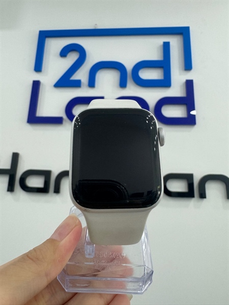Đồng hồ Apple Watch SE Gen 2 - 40mm - GPS - VN/A - Màu trắng - Pin 96% - Ngoại hình 98% - Màn xước lông mèo, viền trầy cấn - Kèm sạc
