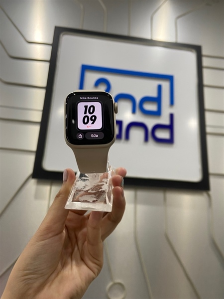 Đồng hồ Apple Watch SE Gen 2/40mm - KH/A - GPS - 32GB - Pin 100% - Viền nhôm - Màu trắng - Ngoại hình: 98% - Kèm sạc