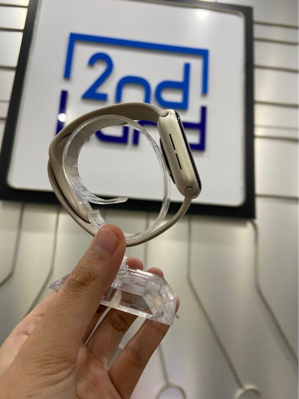 Đồng hồ Apple Watch SE Gen 2/40mm - LTE (có hỗ trợ Esim) - Pin 85% - Viền nhôm - Màu trắng - Ngoại hình: 98% - Kèm sạc