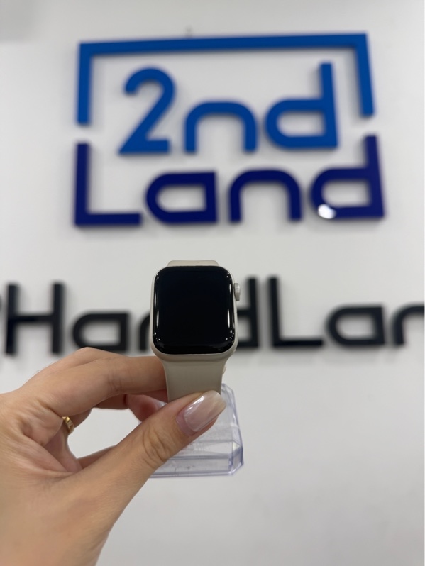 Đồng hồ Apple Watch Se gen 2 - 40mm - SA/A - GPS - Bản nhôm - 32gb - Màu starlight - Pin 92% - Ngoại hình 97% - viền cấn , dây ố - Kèm sạc