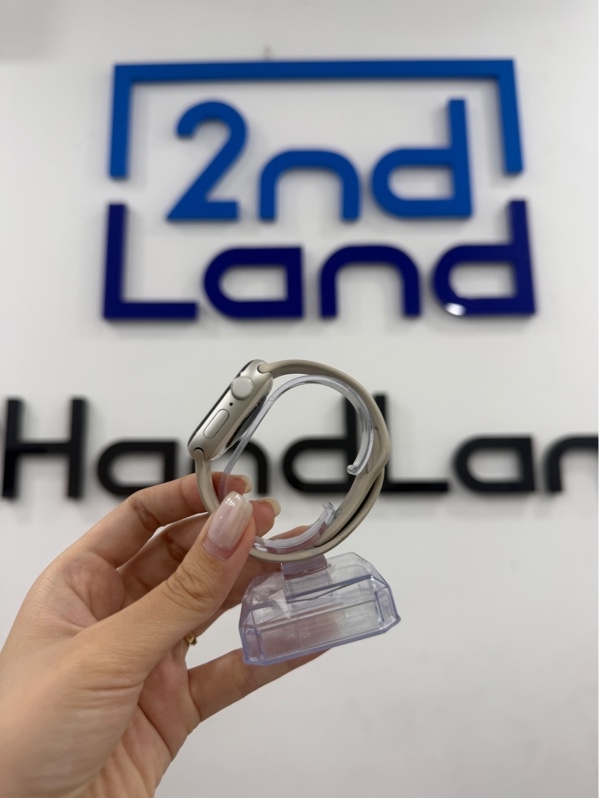 Đồng hồ Apple Watch Se gen 2 - 40mm - SA/A - GPS - Bản nhôm - 32gb - Màu starlight - Pin 92% - Ngoại hình 97% - viền cấn , dây ố - Kèm sạc