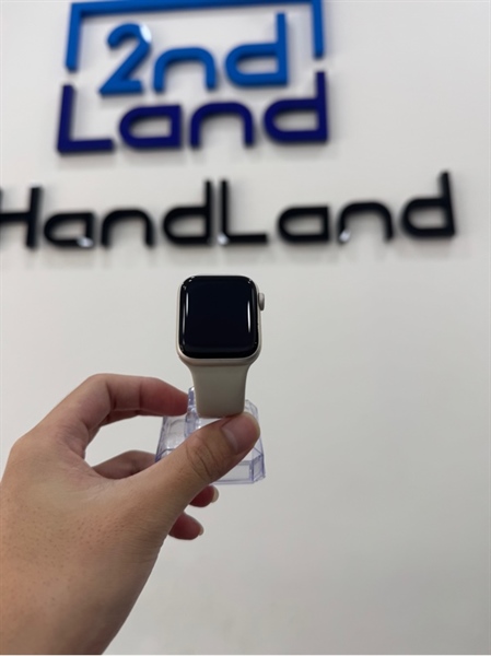 Đồng hồ Apple Watch SE Gen 2/40mm - VN/A - Bản GPS - Pin 83% - Viền nhôm - Màu Starlight - Ngoại hình 98% - Kèm sạc