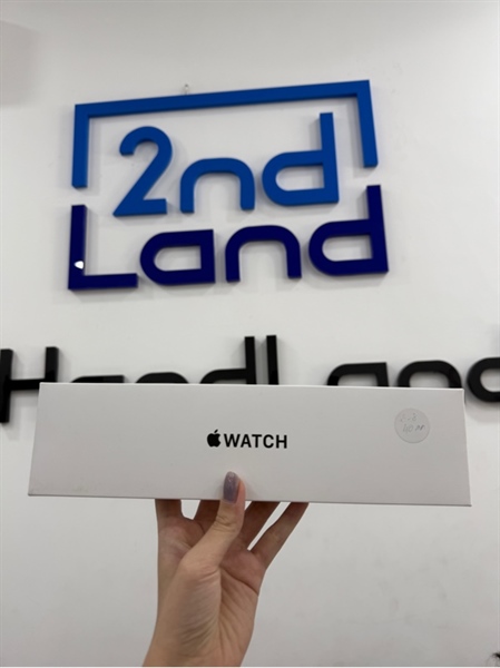 Đồng hồ Apple Watch SE Gen 2 - 40mm - VN/A - GPS - 32GB - Màu starlight - Pin 87% - Ngoại hình 97% - dây đeo dính mực xanh - FullBox