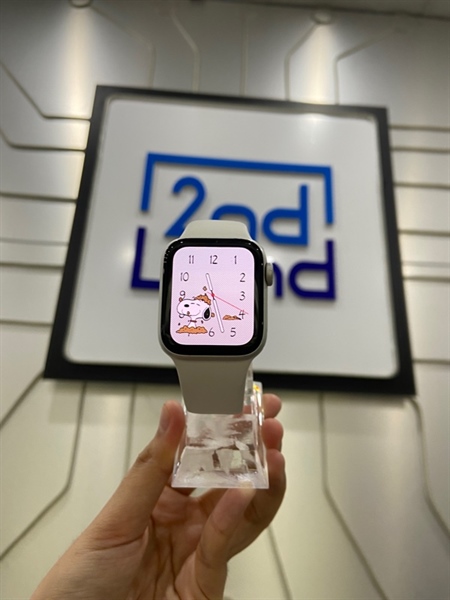 Đồng hồ Apple Watch Se Gen 2/40mm - VN/A - GPS - Pin 88% - Bản nhôm - Màu trắng - Ngoại hình: 98% - Màn trầy nhẹ - Kèm sạc