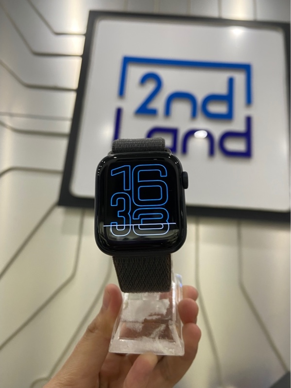 Đồng hồ Apple Watch Se Gen 2/44 mm - GPS - Pin 91% - Viền nhôm - Màu xanh - Ngoại hình: 97% - Màn ép kính - Kèm Box + sạc