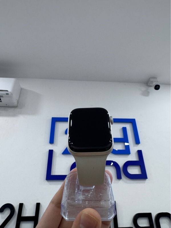 Đồng hồ Apple watch SE gen 2 - 44mm - GPS - 32gb - VN/A - Màu starlight - Pin 100% - Ngoại hình 97.5% - Màn trầy - Kèm sạc