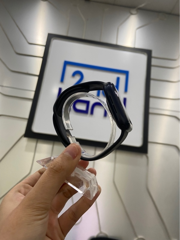 Đồng hồ Apple Watch Se Gen 2/44mm - GPS - Pin 100% thay new - Viền nhôm - Màu xanh - Ngoại hình: 97% - Ép kính - FullBox