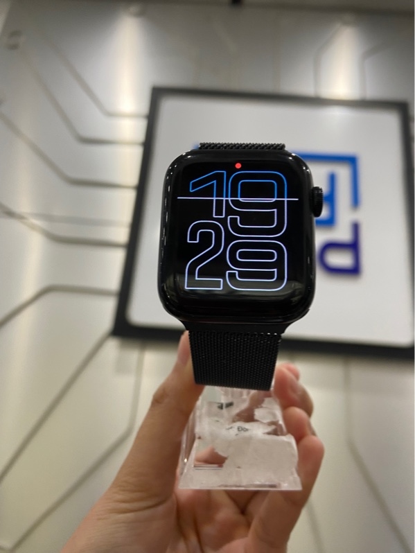 Đồng hồ Apple Watch SE Gen 2/44mm - GPS - VN/A - 32GB - Pin 86% - Viền nhôm - Màu xanh - Ngoại hình: 97% - Trầy xước cấn cạnh - Kèm sạc