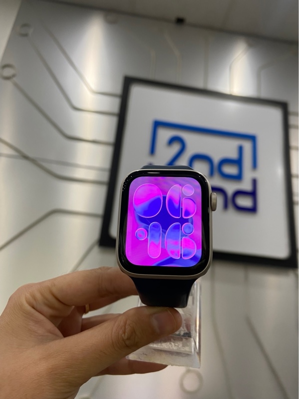 Đồng hồ Apple Watch SE Gen 2/44mm - SA/A - GPS - Pin 99% - Viền nhôm - Màu kem - Ngoại hình: 98% - Kèm Box