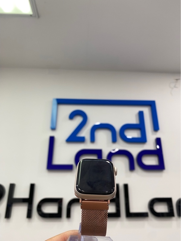 Đồng hồ Apple Watch SE Gen 3 - 40mm - GPS - KH/A - Pin: 100% - Bản Nhôm - Màu Starlight - Ngoại hình: 97.5% - Kính trầy, viền xước nhẹ - Kèm sạc - Box