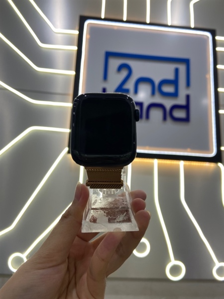 Đồng hồ Apple Watch Se Gen 3/44mm - GPS - Pin 100% - Viền nhôm - Màu xanh - Ngoại hình: 98% - Kèm sạc