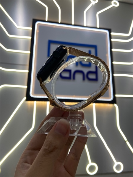 Đồng hồ Apple Watch Se Gen 3/44mm - GPS - Pin 100% - Viền nhôm - Màu xanh - Ngoại hình: 98% - Kèm sạc 2