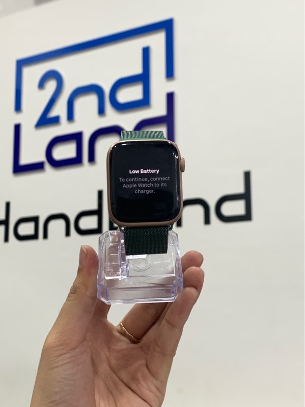 Đồng hồ Apple Watch Sereis 6 - 44mm - LL/A - GPS - Bản nhôm - Màu vàng - Pin 100% đã thay - Ngoại hình: 97% - Kèm sạc
